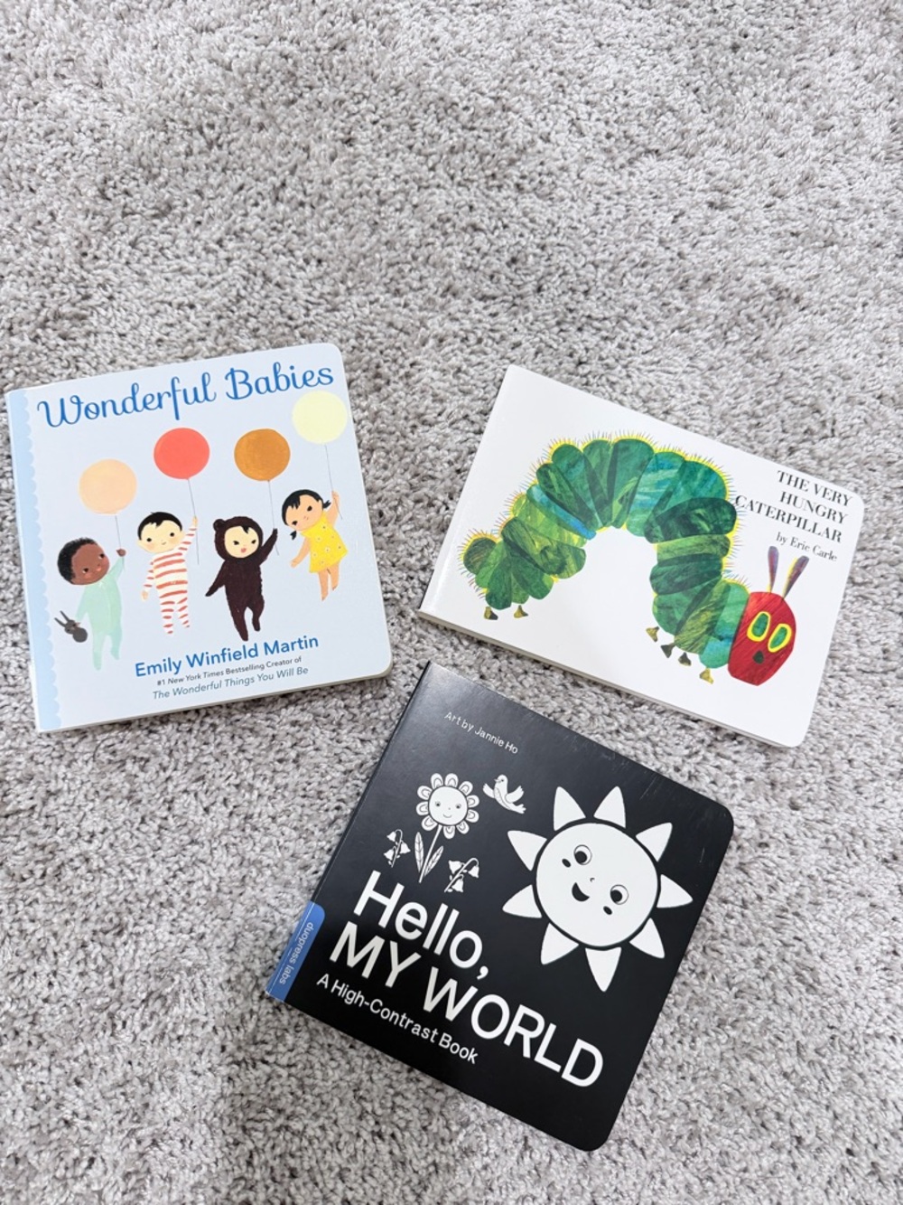 Board Book for Babies-set of three